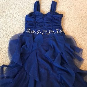 Blue formal dress